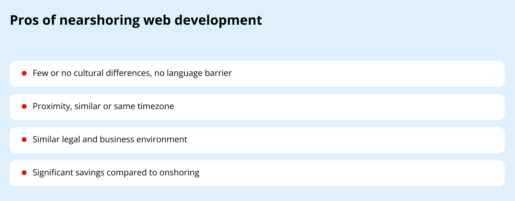 offshore web development