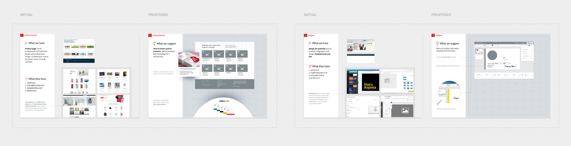 web application redesign
