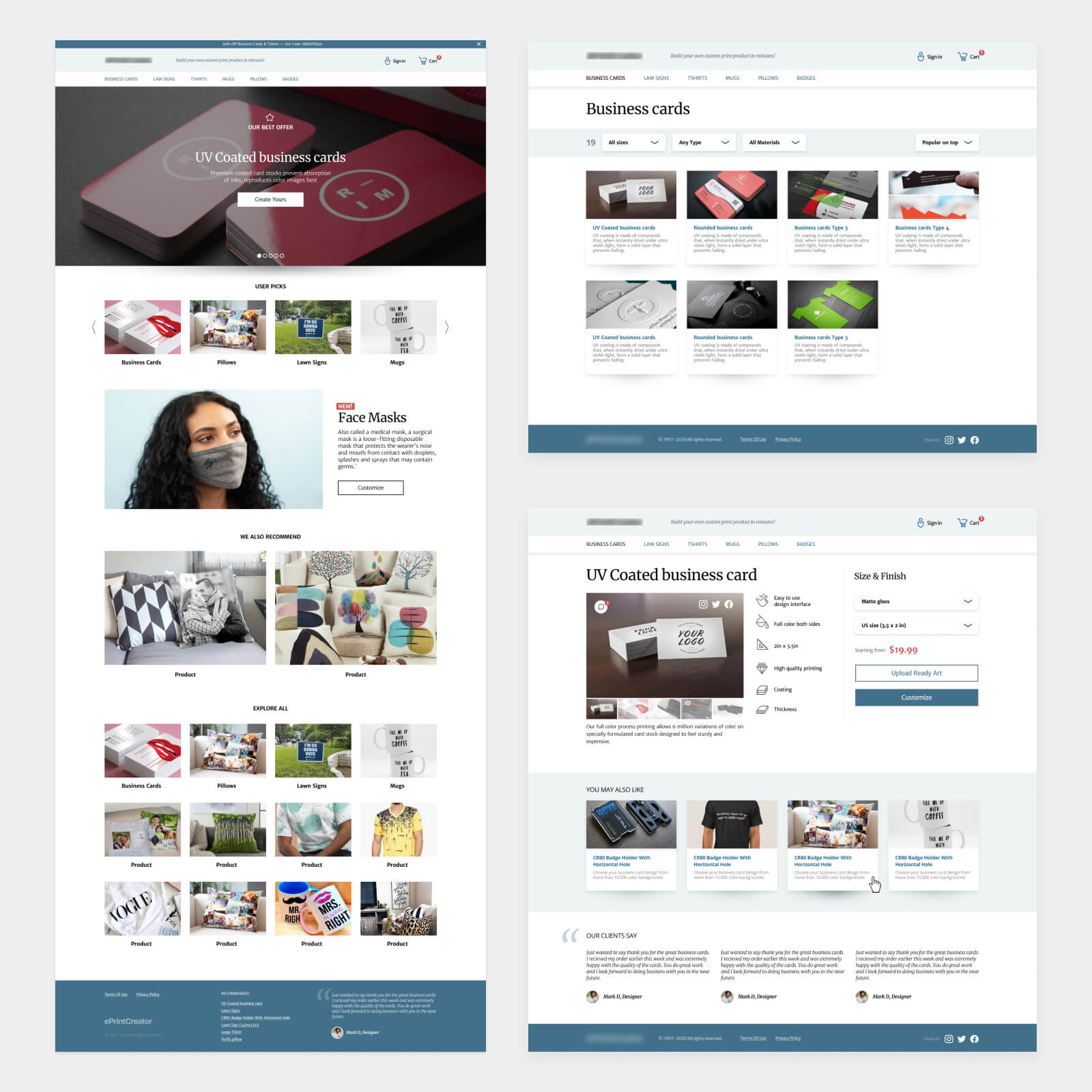web application redesign