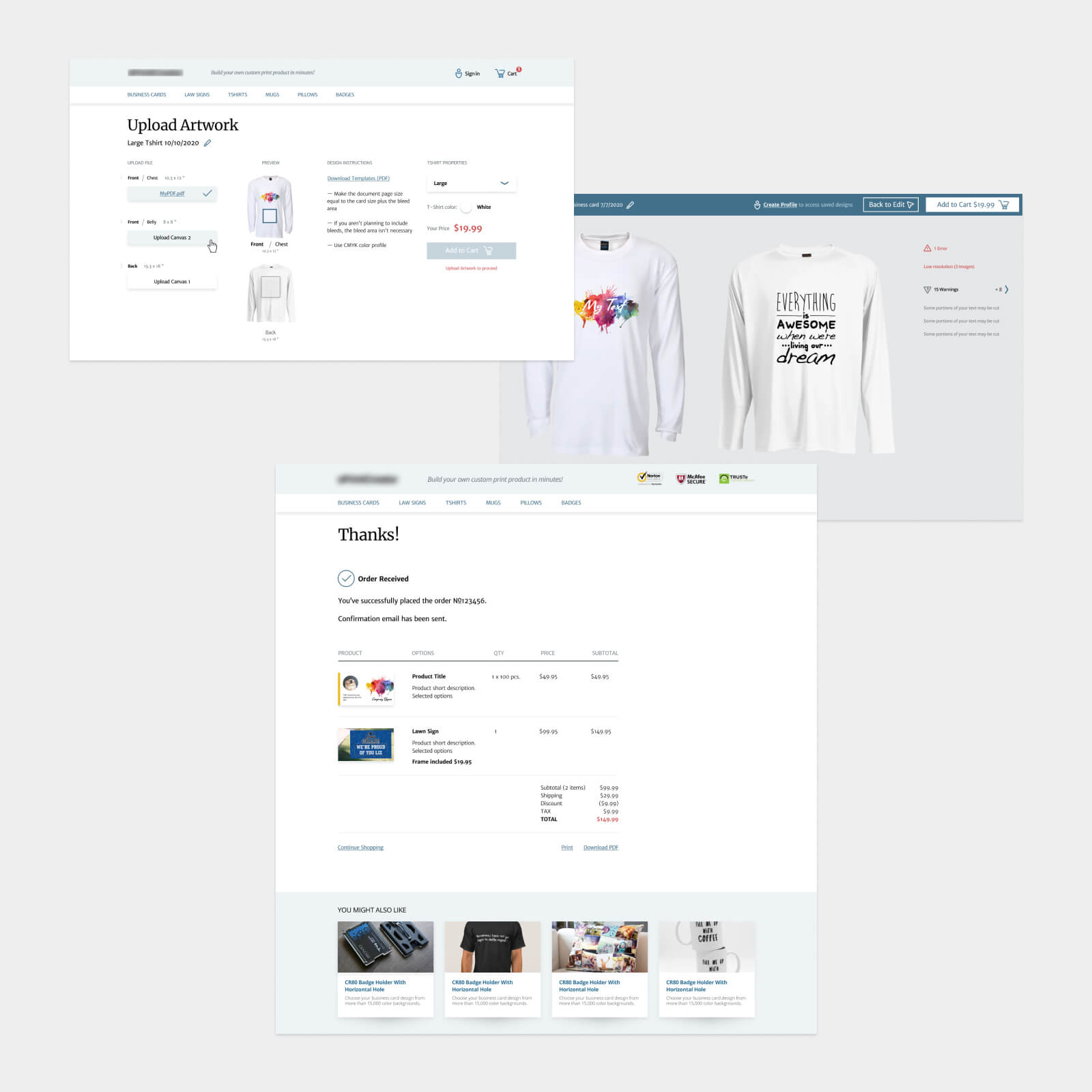 web application redesign